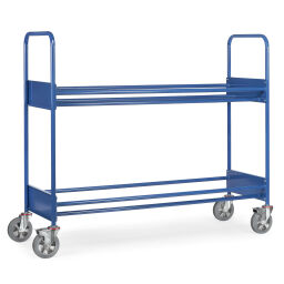 Tyre storage fetra tyre truck  adjustable tyre carrier Loading capacity (kg):  500.  L: 1860, W: 620, H: 1670 (mm). Article code: 854588