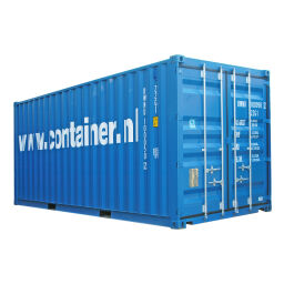 Conteneur conteneur  matériel 20 ft..  L: 6058, L: 2438, H: 2591 (mm). Code d’article: 99STA-20FT-02