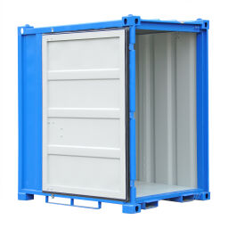 Container materiaalcontainer 5 ft Verhuur.  L: 2200, B: 1600, H: 2445 (mm). Artikelcode: H99STA-5FT