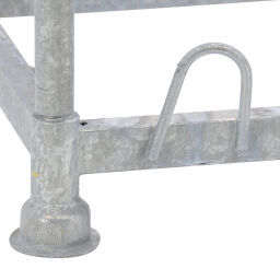Rack mobile rack pour les clôtures avec 2 types de chandeliers de 380 mm et 700 mm