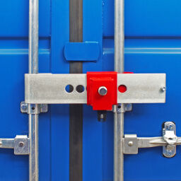 Safe accessories container lock