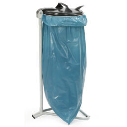 Waste sackholder waste and cleaning waste bag holder for 1 waste bag