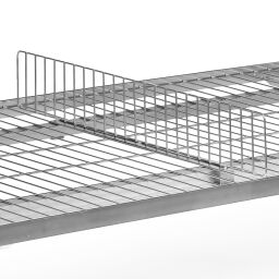 Order Picking trolley Warehouse trolley accessories separation wall.  W: 610, H: 95 (mm). Article code: 8528TG6F