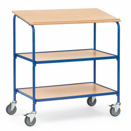 Table top carts Fetra mobile cabinets writing surface / 2 loading surfaces
