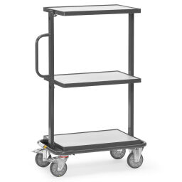 ESD trolleys Fetra ESD storage trolley suitable for 3 euro boxes 600x400 mm