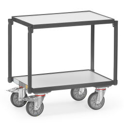 Chariot esd chariot de manutention fetra esd chariot de table plate-forme de chargement/  plaque en  matière  plastique