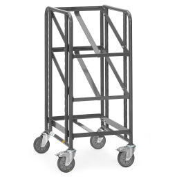 Warehouse trolley Fetra ESD storage trolley suitable for 3 euro boxes 600x400 mm 859380