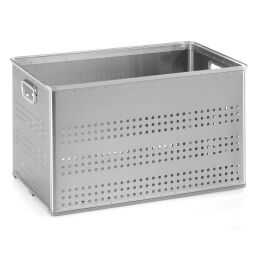 Transport containers aluminium boxes transport containers without reinforcement perforated edition