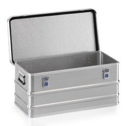 transport boxes Aluminium Boxes transport boxes with smooth surface not stackable.  L: 785, W: 385, H: 330 (mm). Article code: 9010153905