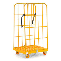 Roll cage used Roll cage 2-sides input gates + 2 nylon tensioning belts used.  L: 810, W: 720, H: 1620 (mm). Article code: 99-9720GB