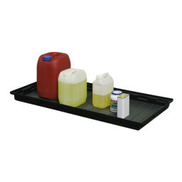 Plastic trays retention basin plastic floor part