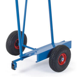 Glass/plate container fetra glass/plate trolley pneumatic tyres 260*85 mm.  L: 500, W: 680, H: 1440 (mm). Article code: 851076