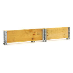 pallet stacking frames 800x600 mm TÜV certified hinged construction stackable