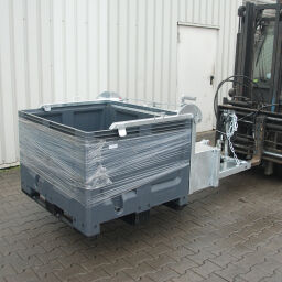 Fork-lift truck accessories tipper hydraulic back and forth dumping