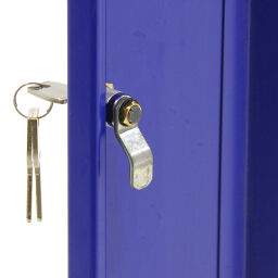 Excess stock locker cabinet 1 door (cylinder lock) used.  W: 380, D: 450, H: 1820 (mm). Article code: 98-0518GB
