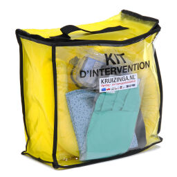 Absorbents retention basin spill kit 20l suitable for chemicals