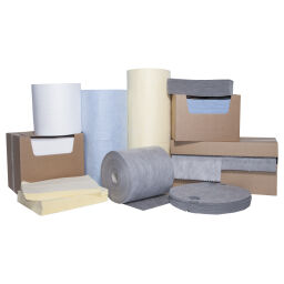Absorbents retention basin absorption pads industrial 2 rolls suitable for chemicals