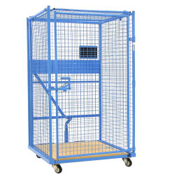 Full Security Roll cage L-nestable Article arrangement:  New.  L: 1200, W: 1150, H: 2050 (mm). Article code: 7082.121120-03