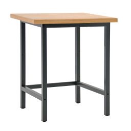 Table de travail table de travail without drawer, 75 cm 84-11-WT
