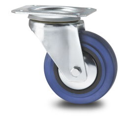 Wheel castor wheel Ø 100 mm Version:  Ø 100 mm.  L: 100, W: 35, H: 128 (mm). Article code: 75.146.572.106K
