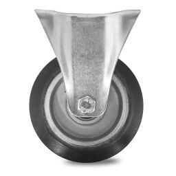 Roulettes fixes roue fixes Ø 125 mm