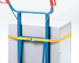 Sack truck accessories clamping band