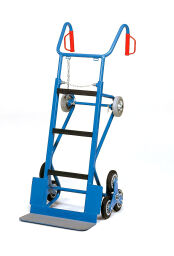 Sack truck machinery handtruck complete; stairway star, bearing arms and clamping band