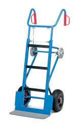 Sack truck machinery handtruck complete; stairway star, bearing arms and clamping band