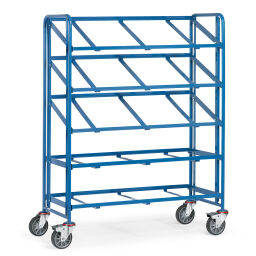Storage trolleys warehouse trolley fetra container trolley suitable for euro boxes 600x400 mm