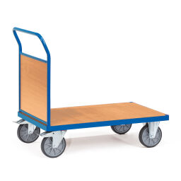 Chariots de magasin Chariot de manutention Fetra chariot plate-forme/ chariot plateau 1 barre de poussée.  L: 970, L: 510, H: 960 (mm). Code d’article: 852510