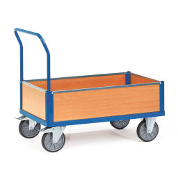 Box carts warehouse trolley fetra container trolley walls detachable