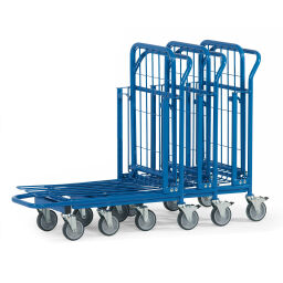 cash and carry carts Warehouse trolley Fetra cc cart loading area from mesh.  L: 970, W: 575, H: 980 (mm). Article code: 852977
