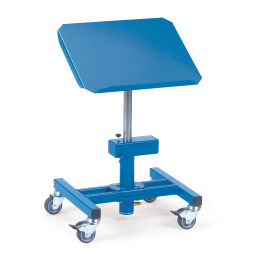 Mobiile tilting stands warehouse trolley fetra goods stand loading surface / adjustable straight - diagonal