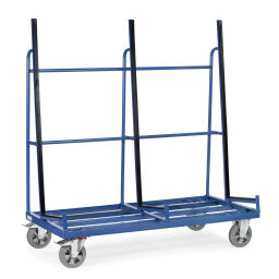Glass/plate container fetra glass/plate trolley one-side loading.  L: 1600, W: 800, H: 1810 (mm). Article code: 854455