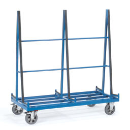 Glass/plate container fetra glass/plate trolley double-side loading