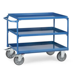 table top carts Warehouse trolley Fetra table top cart loading surface oil proof.  L: 1150, W: 700, H: 910 (mm). Article code: 854832