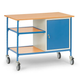 Workbench Fetra workshop trolley worktop / cabinet / loading surface 855864