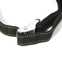 Cargo lashings retaining strap with 1 hook nylon .  L: 1050, W: 25,  (mm). Article code: 99-2626-T
