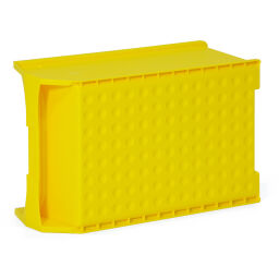 Combinatieset Stelling legbordstelling incl. 63 magazijnbakken Kleur:  geel.  B: 3120, D: 500, H: 2000 (mm). Artikelcode: CS-55-60L-S3