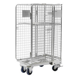 Anti-Diebstahl Rollbehälter anti-diefstal rolcontainer A-Rahmen, nestbar