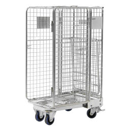 Anti-Diebstahl Rollbehälter anti-diefstal rolcontainer A-Rahmen, nestbar