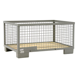 Mesh Stillages fixed construction stackable 4 sides 99-240-500