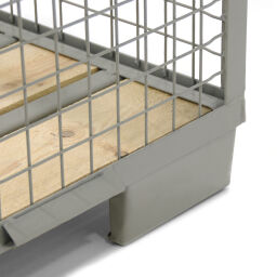 Mesh Stillages fixed construction stackable 4 sides.  L: 1240, W: 835, H: 530 (mm). Article code: 99-240-500