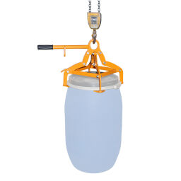 Drum Handling Equipment drum gripper drum dumper of different sizes  metal/synthetic.  L: 875, W: 675, H: 335 (mm). Article code: 47-4P-E
