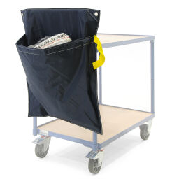 Chariot logistique chariot de manutention accessoires pour chariot de magasin sac de recyclage