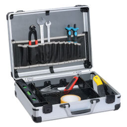 Caisse à outils valise à outils avec fermeture rapide double