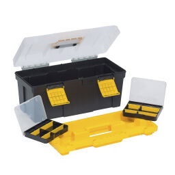 Transport case Toolbox with double quick lock