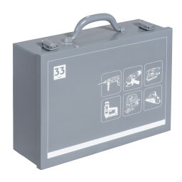 Tool case Toolbox with double quick lock
