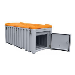 Coffre de chantier et de sécurité box-securité pour outils lockable + sidedoor 500x450