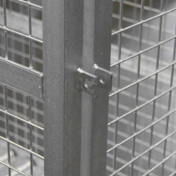 Caisse grillagée anti-vol caisse-palette antivol porte simple Sur mesure